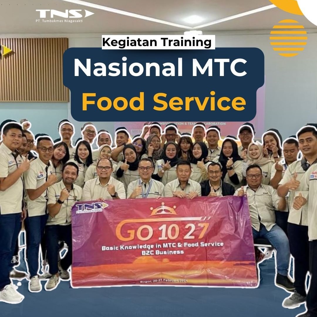 training nasional MTC Food Service 2024 Tumbakmas Niagasakti